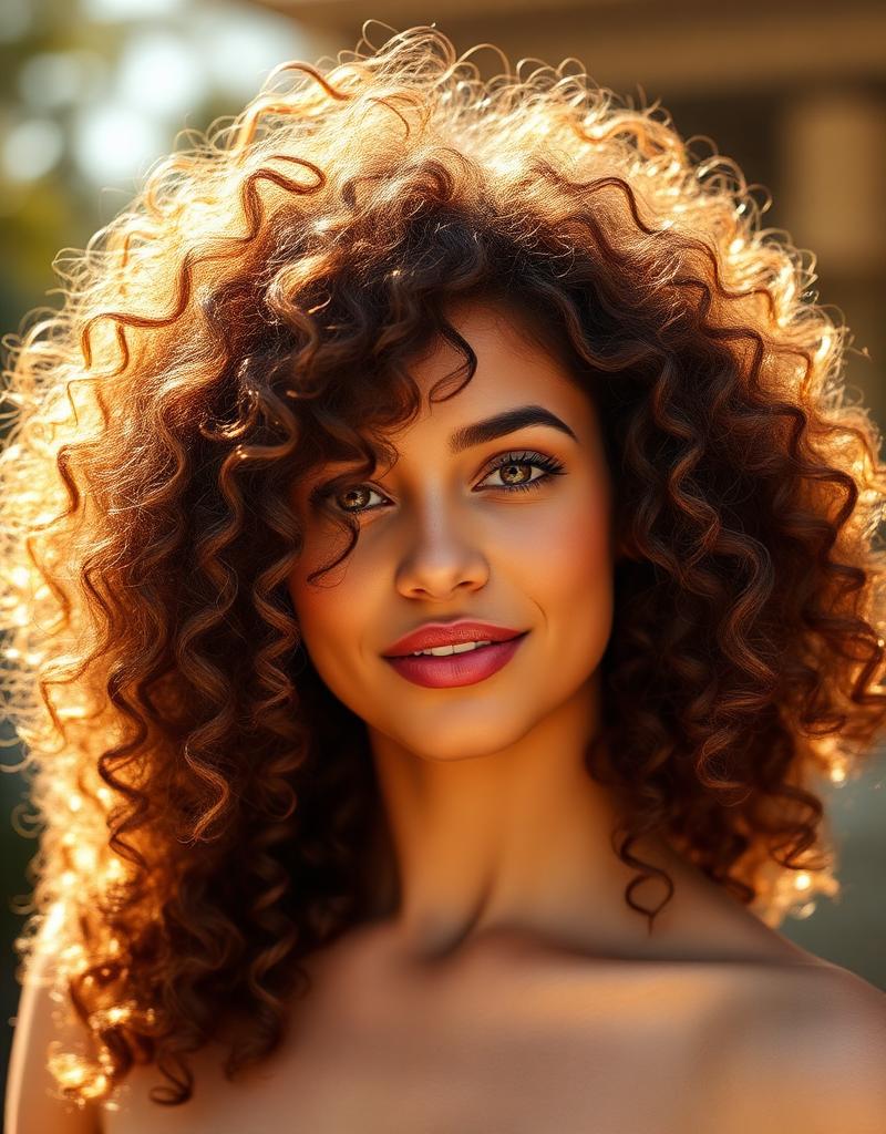Natürliche Locken